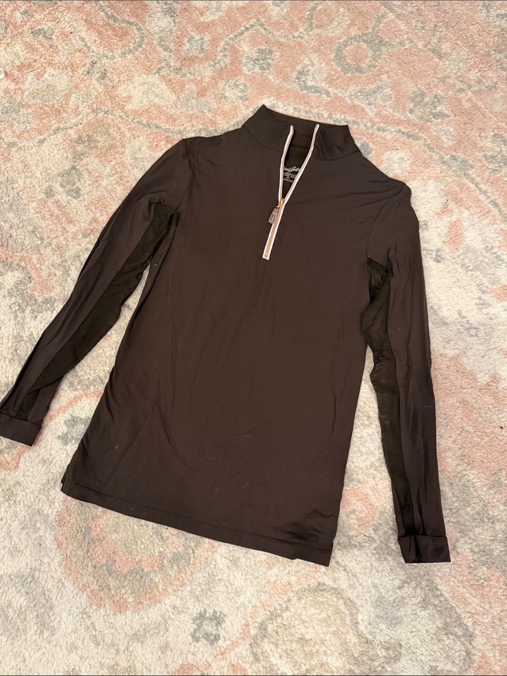 Tailored Sportsman Brown Sun Shirt